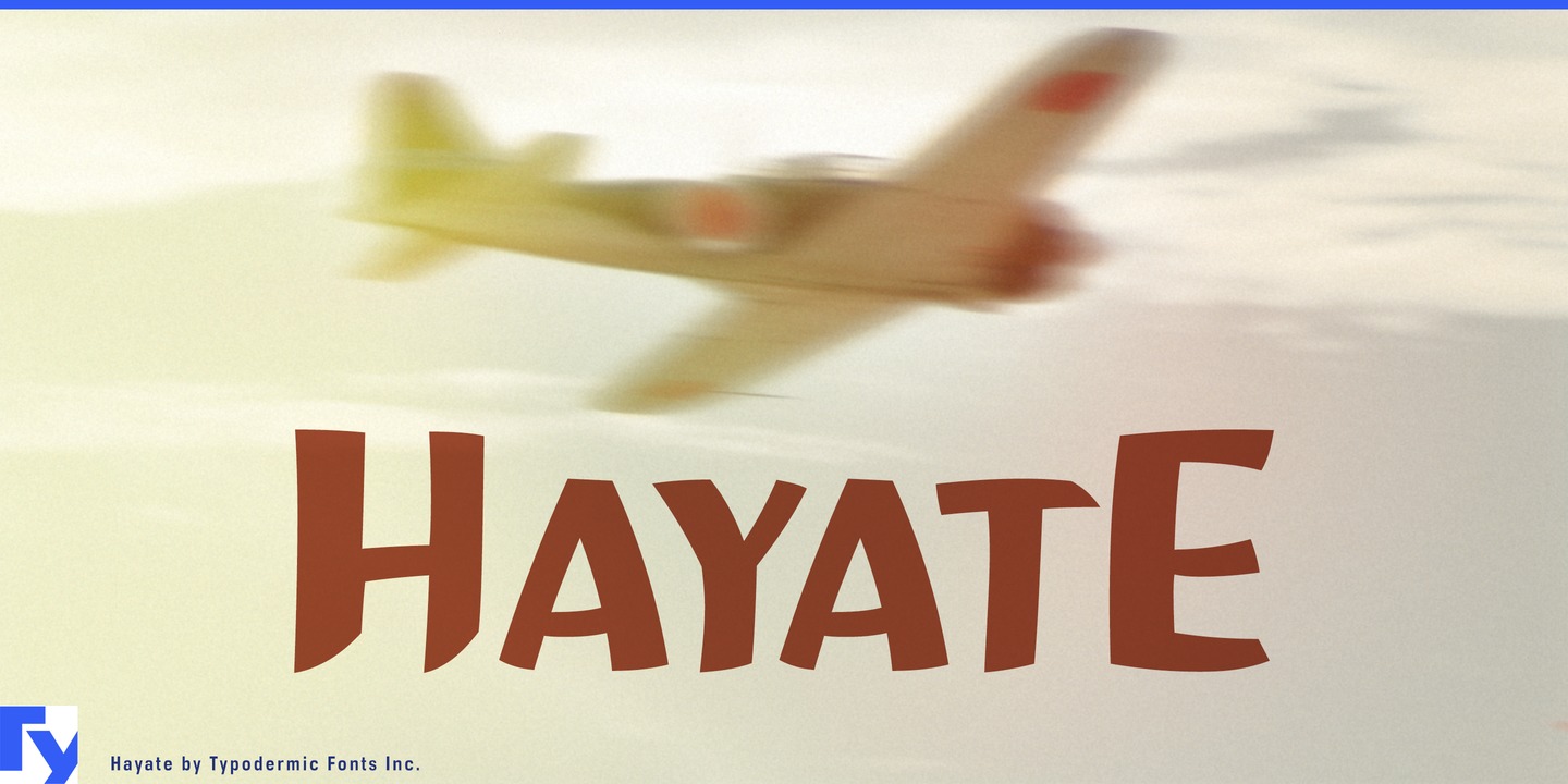 Шрифт Hayate